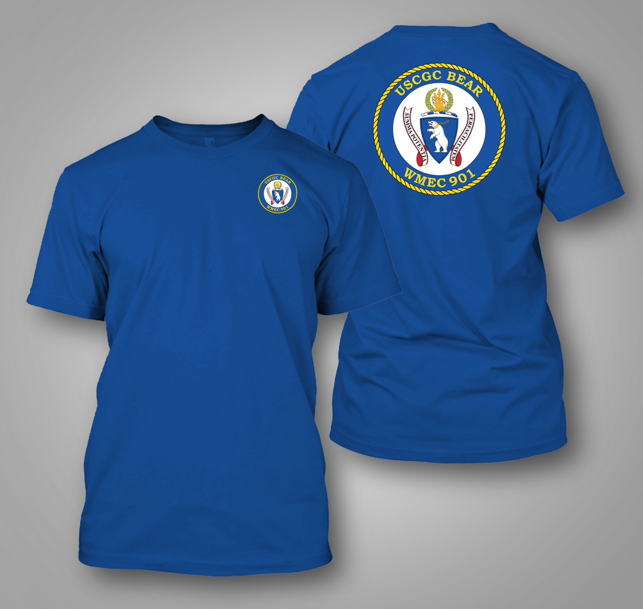 USCGC Bear (WMEC-901) Royal T-Shirt
